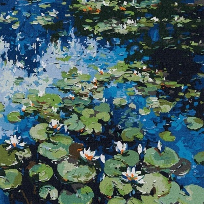 Lírios de água de Claude Monet