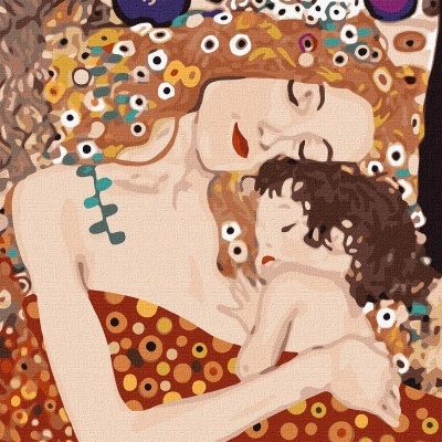 A Mãe e a Criança de Gustav Klimt
