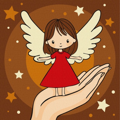 Anjo na palma da tua mão