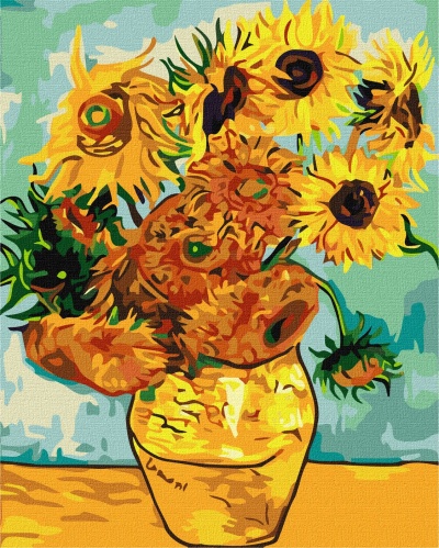"Doze Girassóis numa Jarra" de Vincent van Gogh