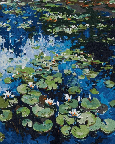Lírios de água de Claude Monet
