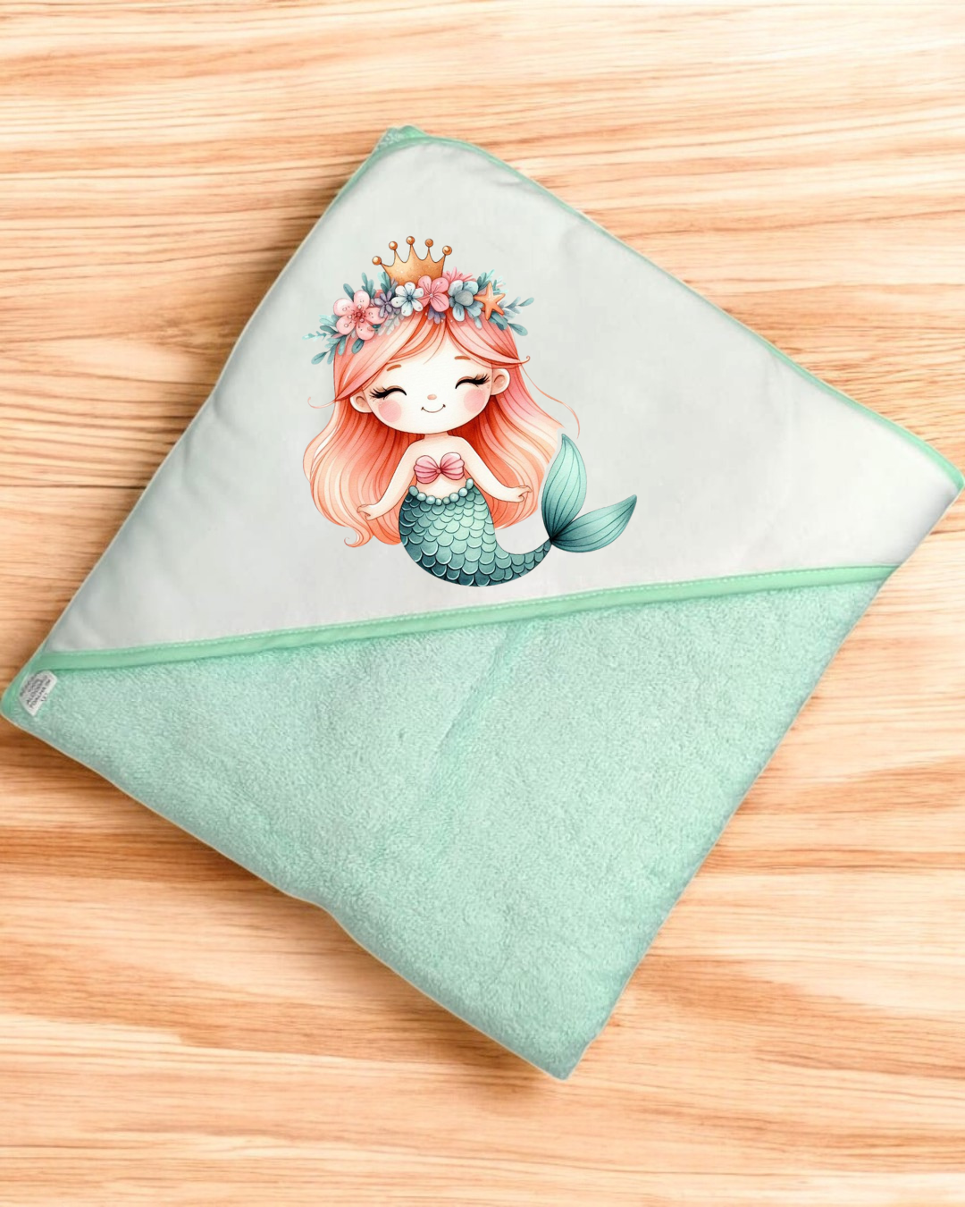 Toalha de banho Sereia - EXCLUSIVO PIRRALHOS - 18 cores à escolha, 2 medidas à escolha
