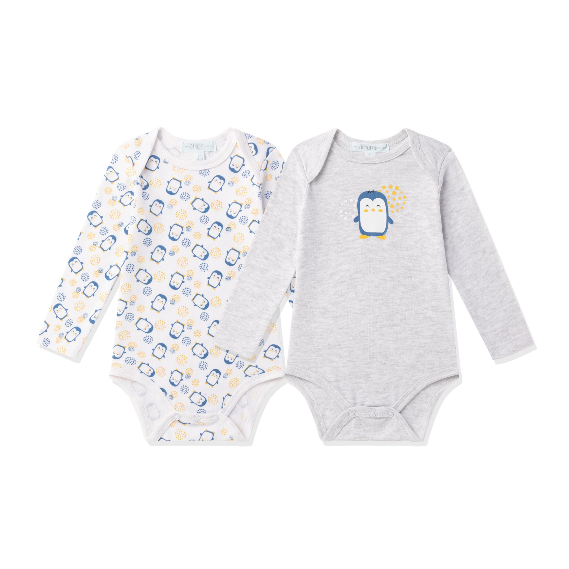 Pack de 2 bodys Pinguim