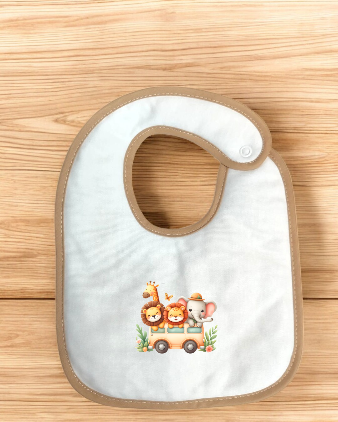 Babete impermeável Safari - 15 cores à escolha, Exclusivo Pirralhos