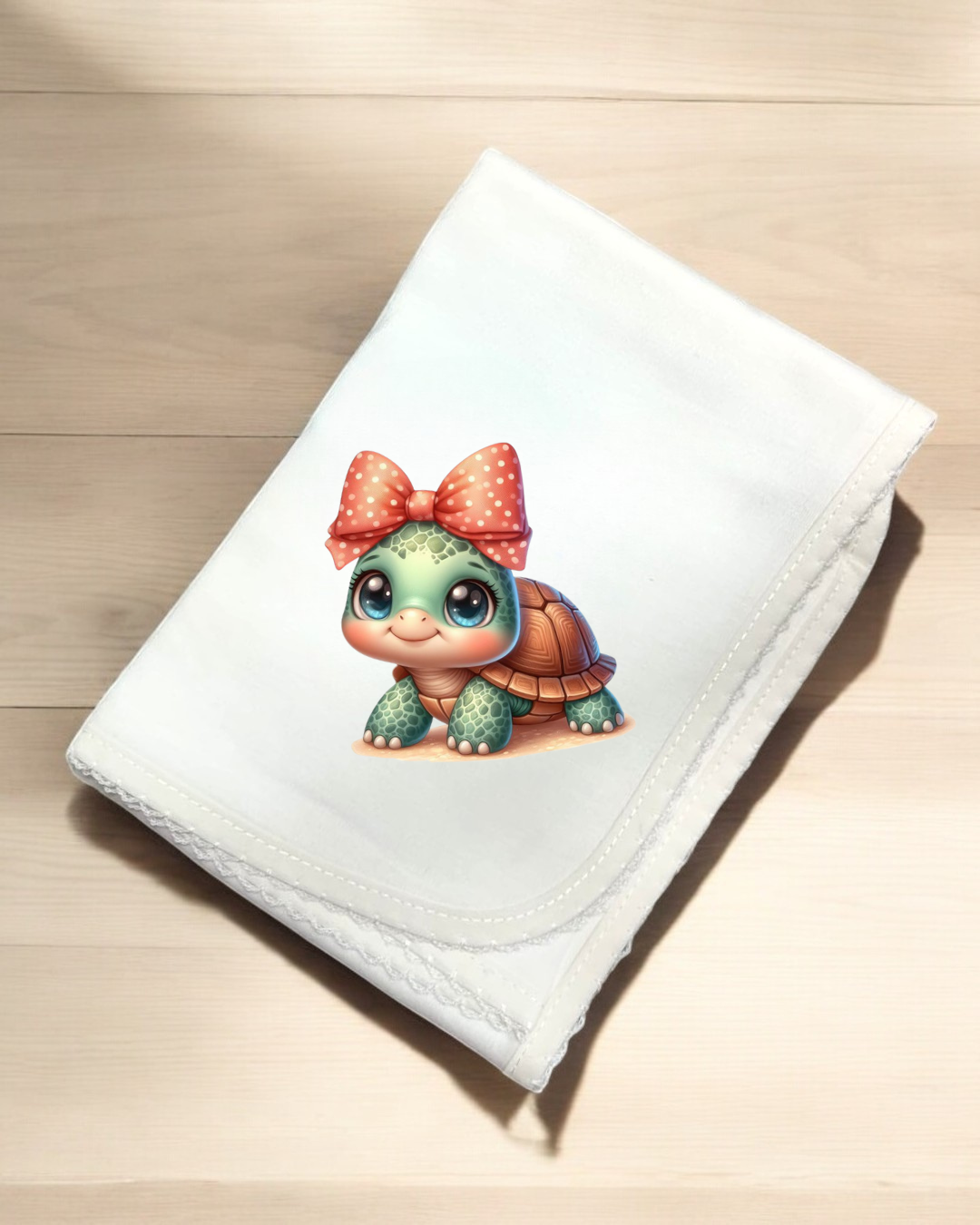 Fralda de algodão Tartaruga Fofinha - EXCLUSIVA PIRRALHOS - 14 cores à escolha