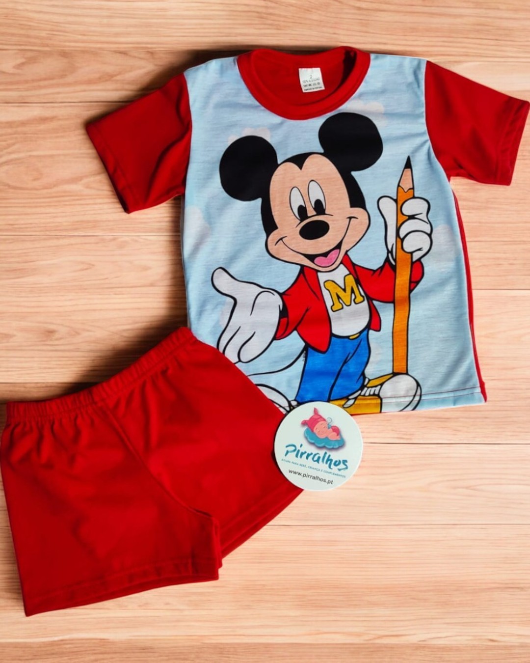 Pijama Mickey Escola