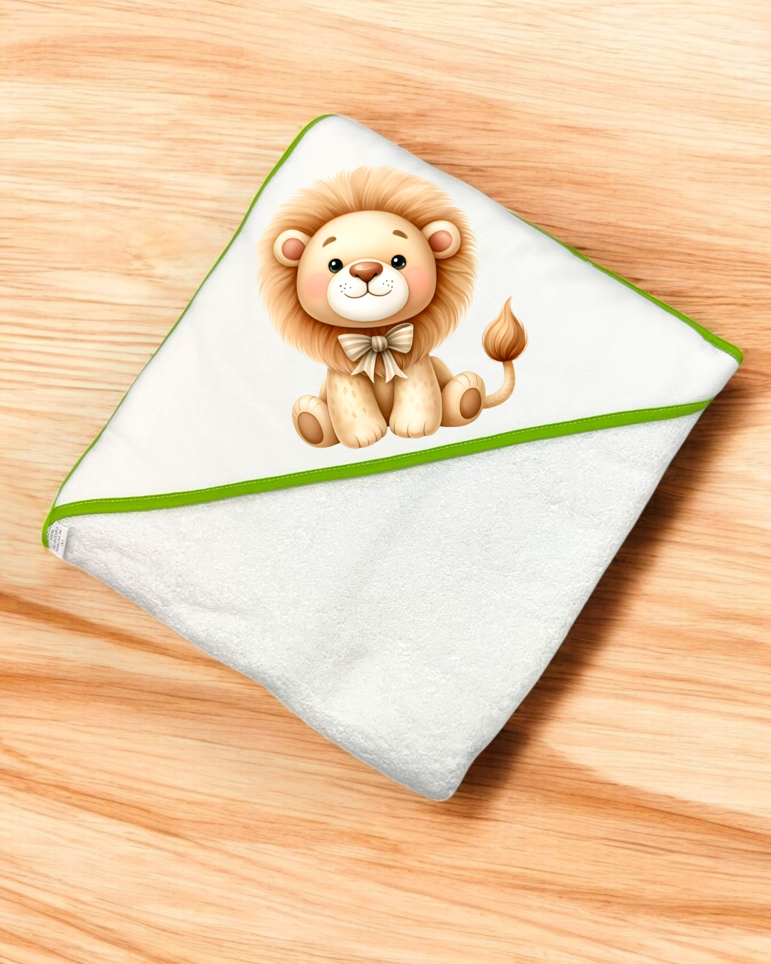 Toalha de banho Leão - EXCLUSIVO PIRRALHOS - 18 cores à escolha, 2 medidas à escolha