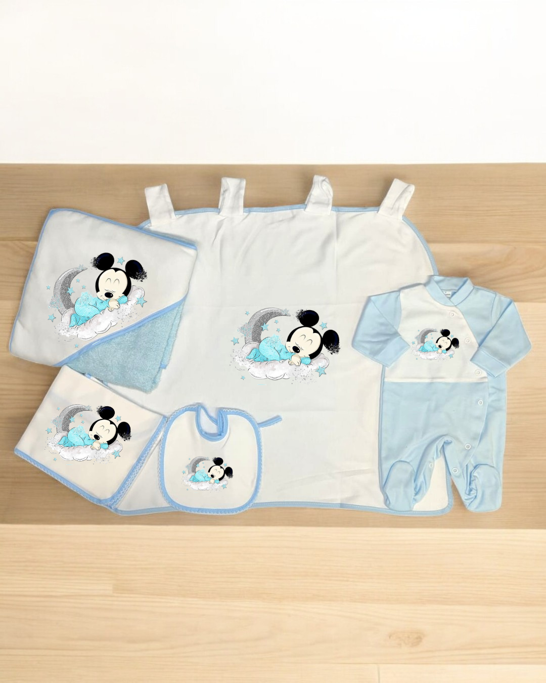 Pack Completo Mickey na lua - 9 cores à escolha