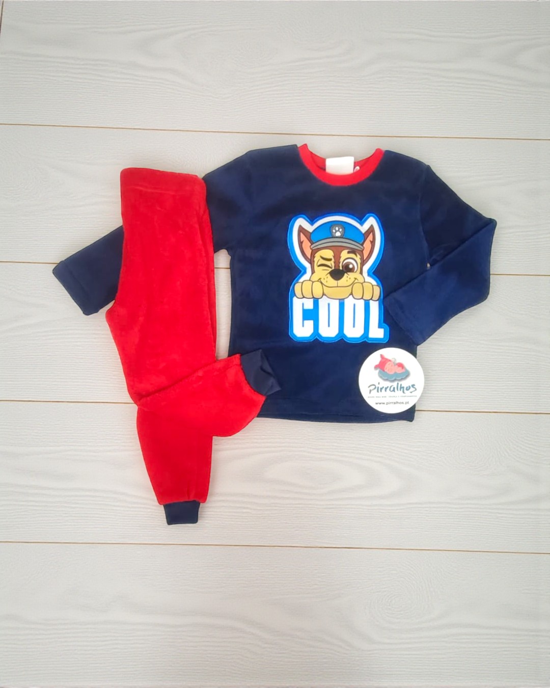 Pijama de coralina Patrulha Pata