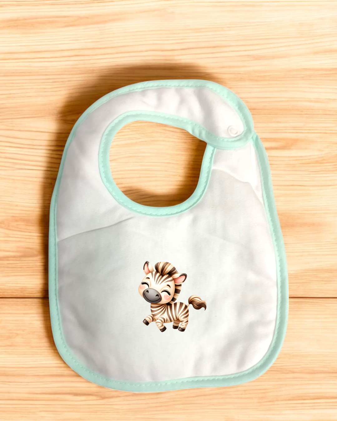 Babete impermeável Zebra - 15 cores à escolha, Exclusivo Pirralhos