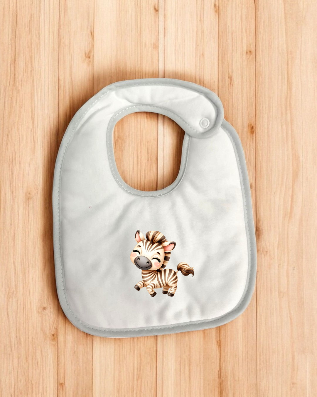 Babete impermeável Zebra - 15 cores à escolha, Exclusivo Pirralhos