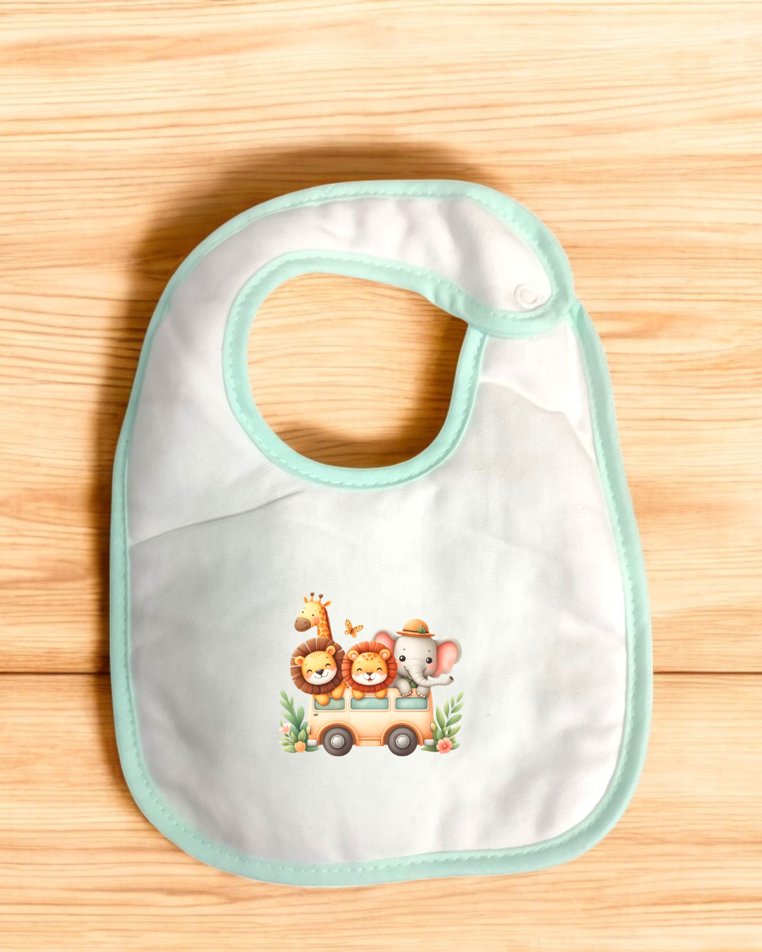 Babete impermeável Safari - 15 cores à escolha, Exclusivo Pirralhos