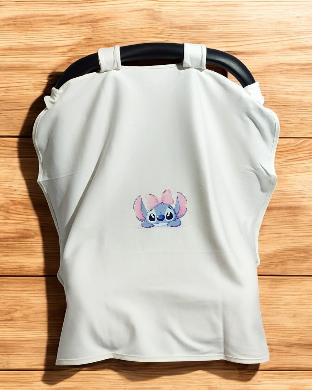 Tapa Ovo fechado Stitch laço