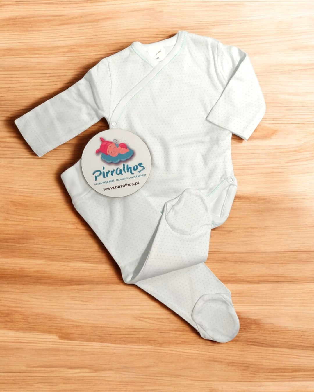 Body com calça sem carda simples pintinhas