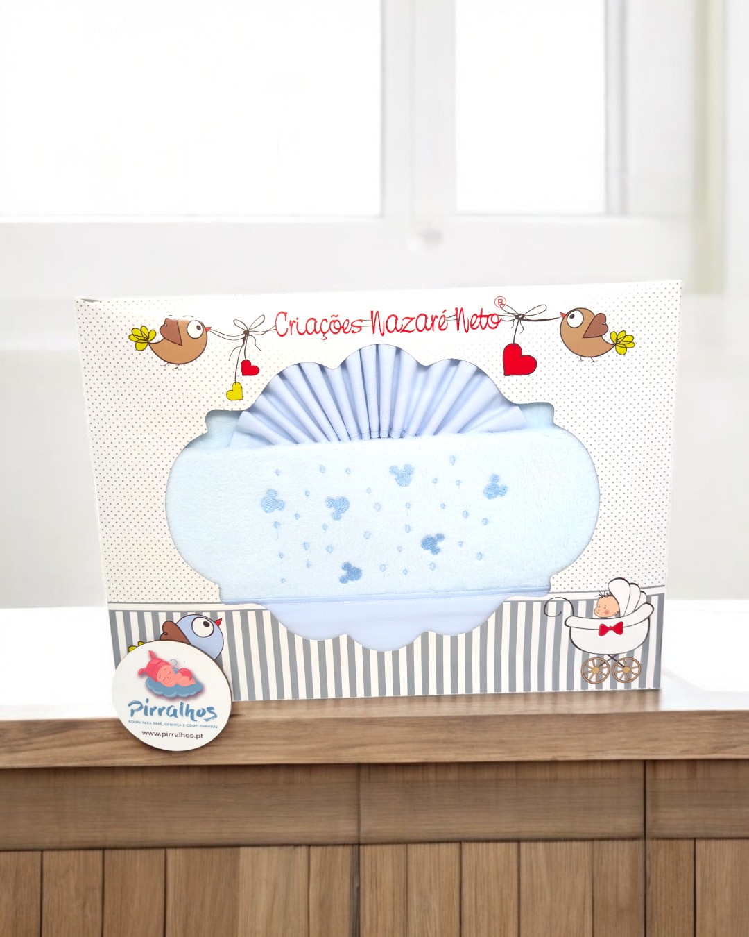 Lençóis de coralina Disney (fundo azul)