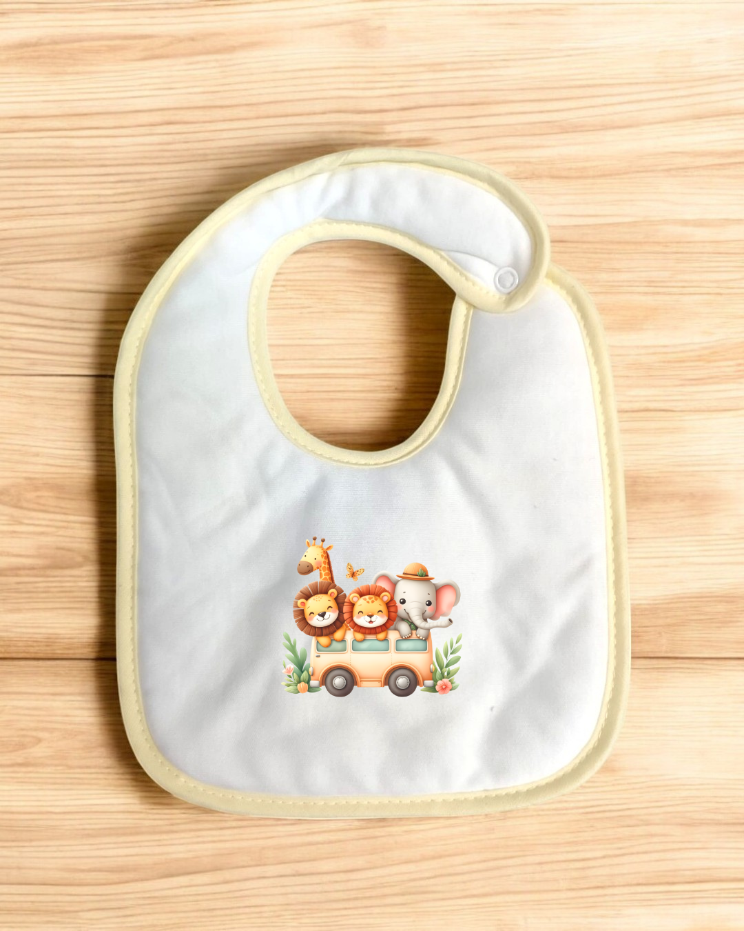 Babete impermeável Safari - 15 cores à escolha, Exclusivo Pirralhos