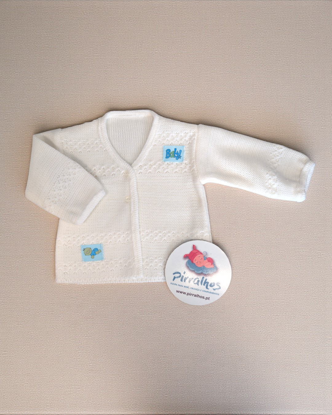 Casaco de Malha para recém nascido