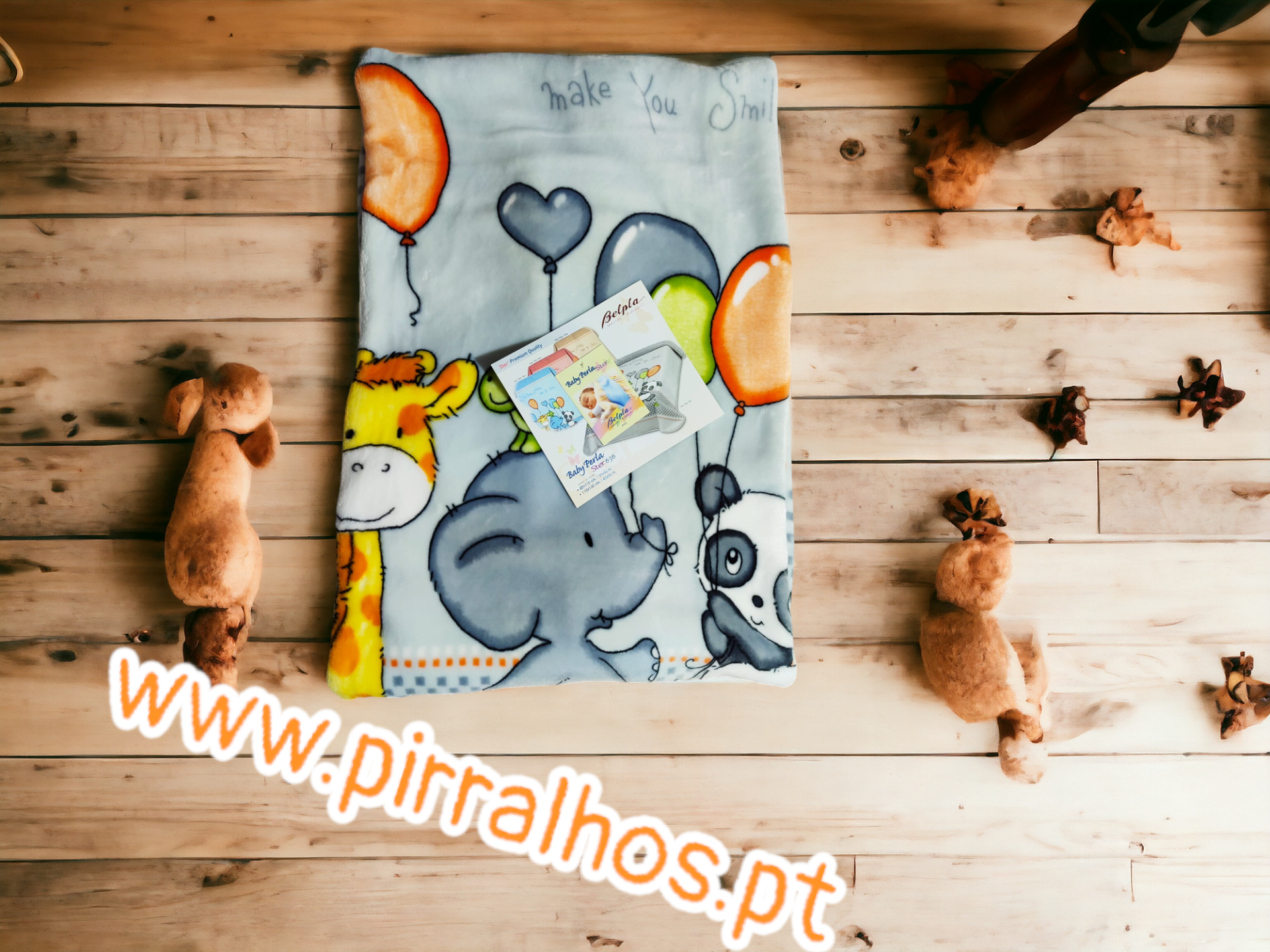 Cobertor next to me/ alcofa Animais da selva 636