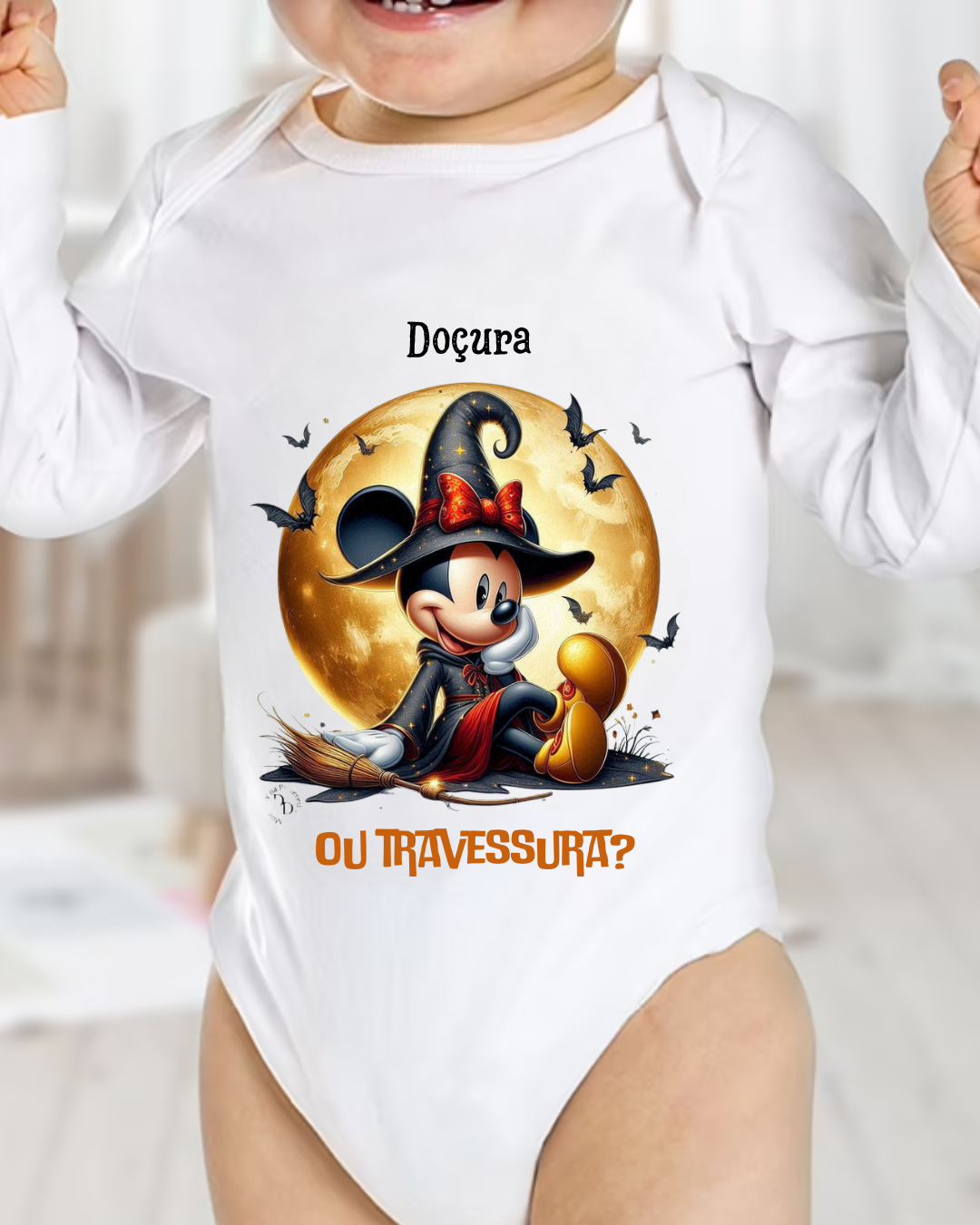 Body ou T-shirt - Halloween Mickey