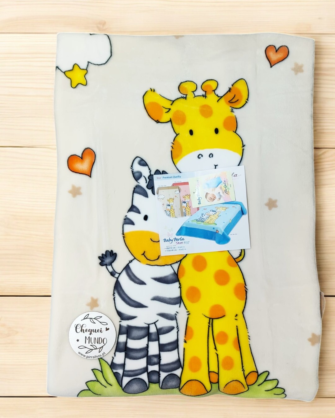 Cobertor de berço de grades Animais da selva 637