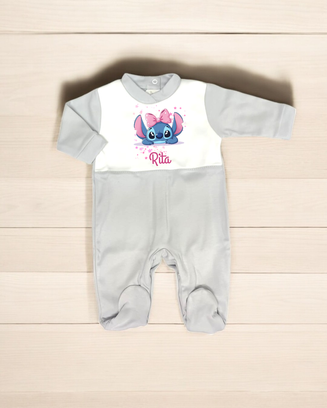 Babygrow Stitch laço