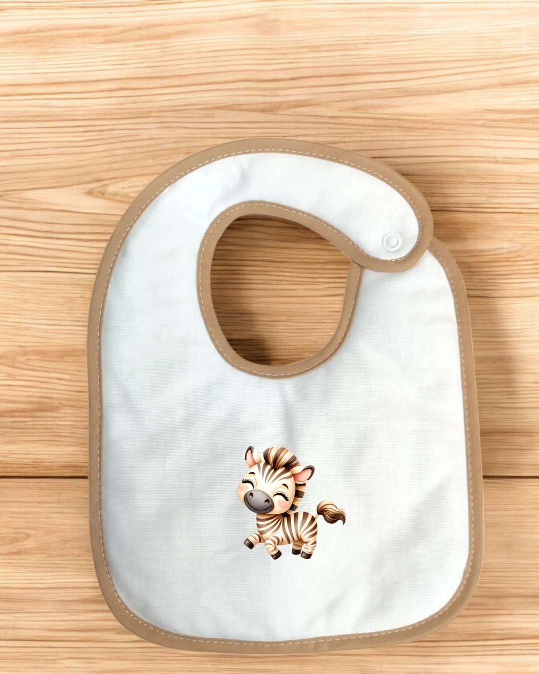 Babete impermeável Zebra - 15 cores à escolha, Exclusivo Pirralhos