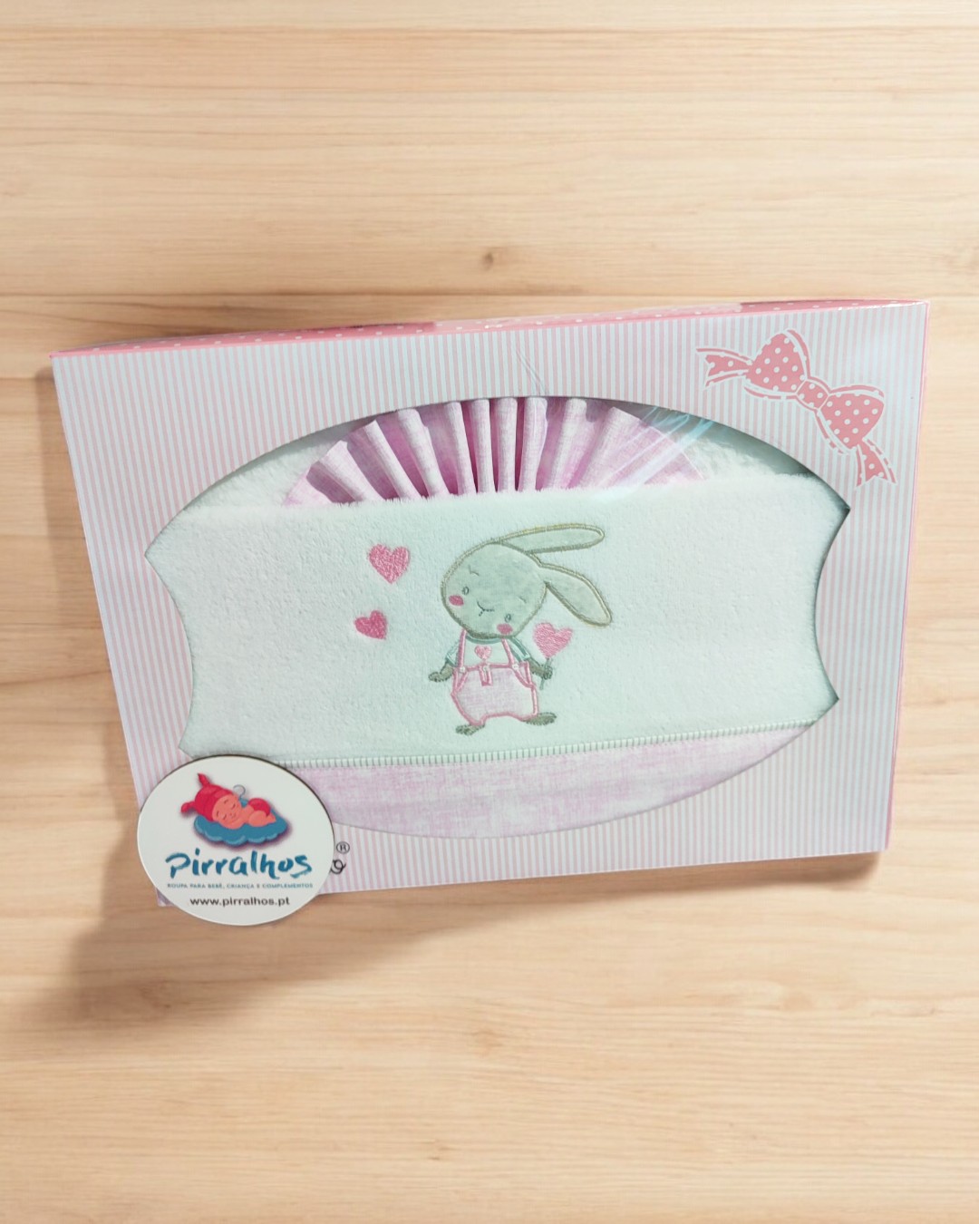 Lençóis de coralina (térmicos) Coelhinho