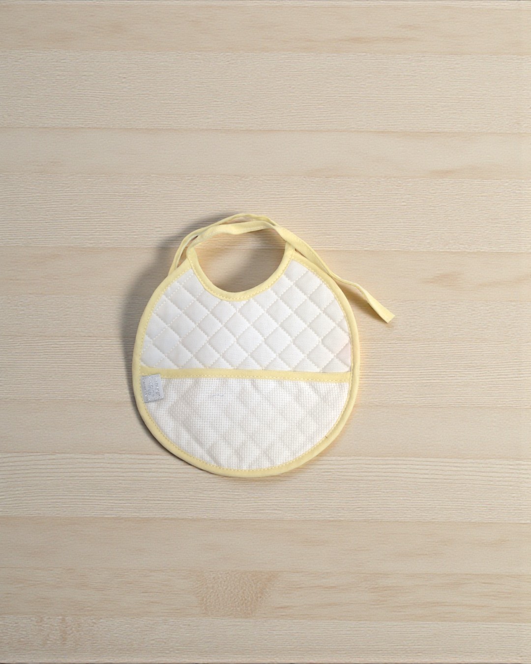 Babete impermeável bordar em ponto de cruz