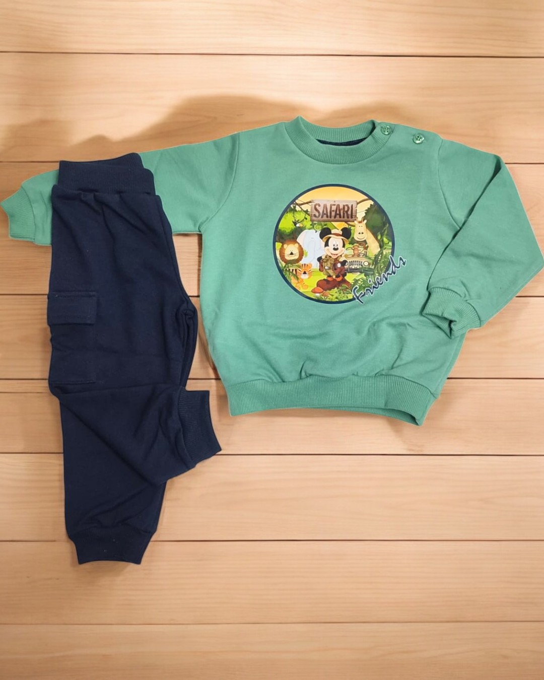 Conjunto Mickey Safari