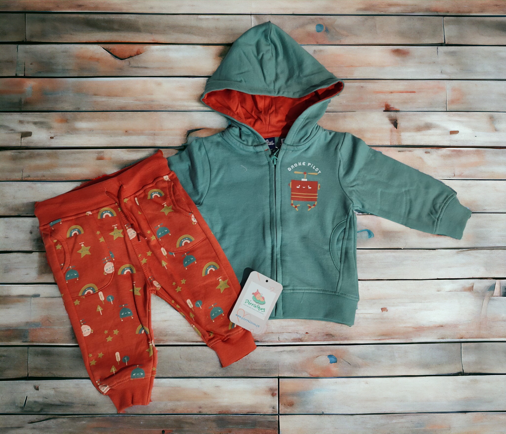 Conjunto cardado Drone Pilot