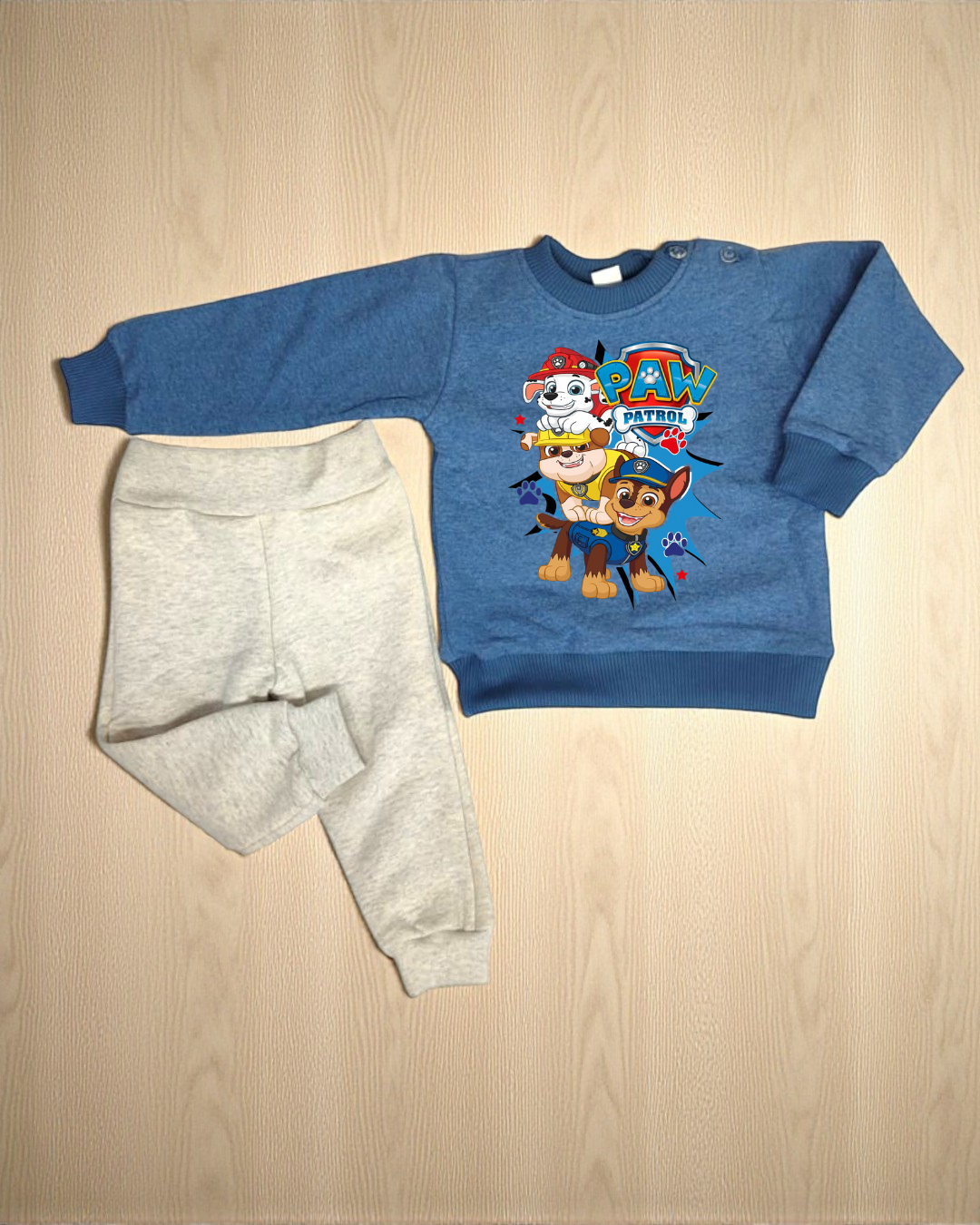 Conjunto cardado Patrulha Pata- EXCLUSIVO PIRRALHOS