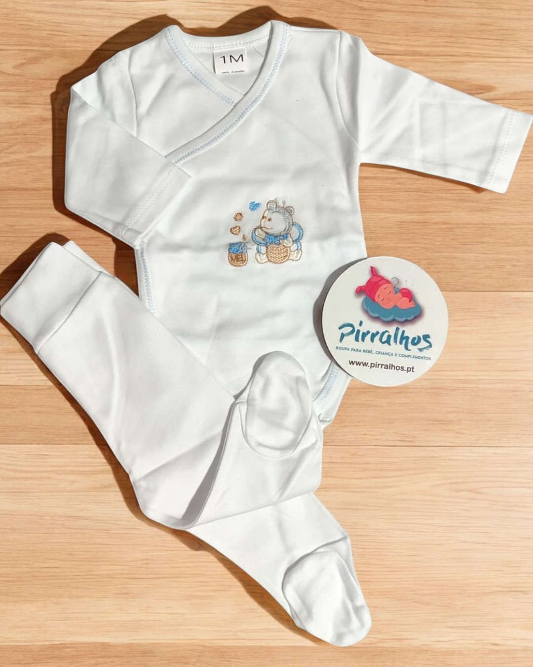 Body com calça Abelhas com mel