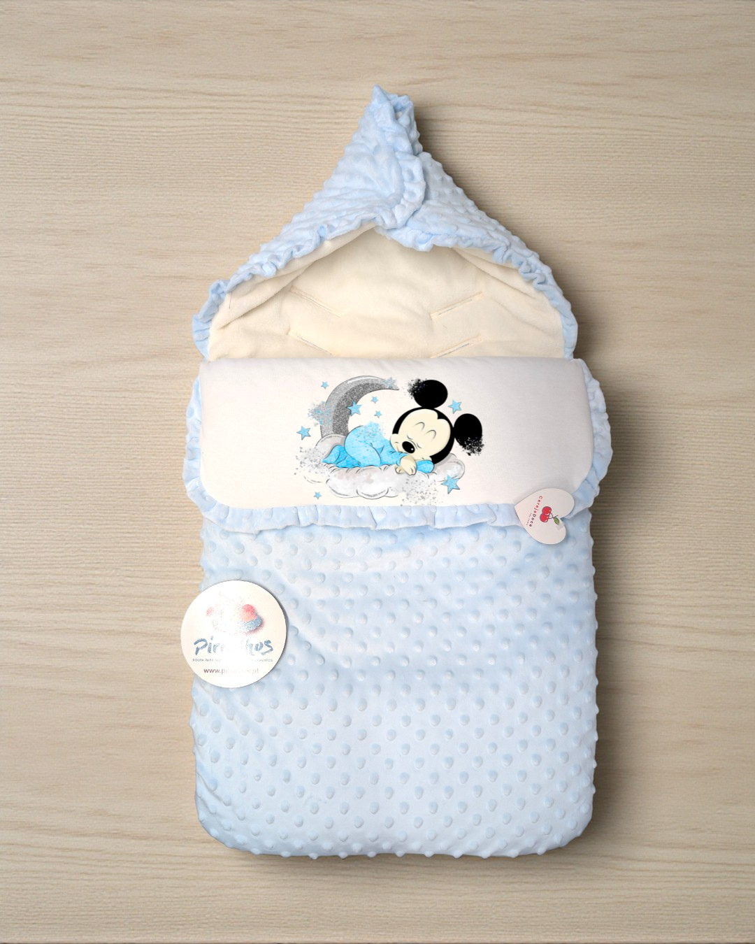 Saco de ovo/ Saco de dormir/ saco de transporte Mickey na lua