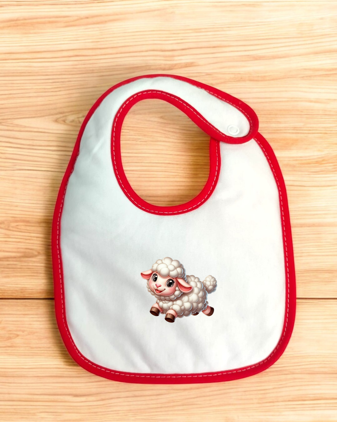Babete impermeável Ovelhinha - 15 cores à escolha, Exclusivo Pirralhos