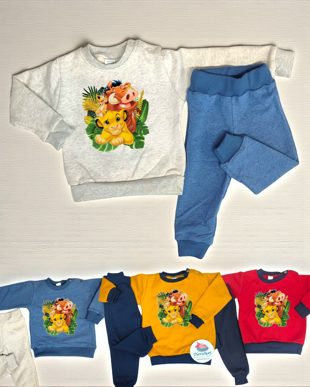 Conjunto cardado Hakuna Matata - EXCLUSIVO PIRRALHOS