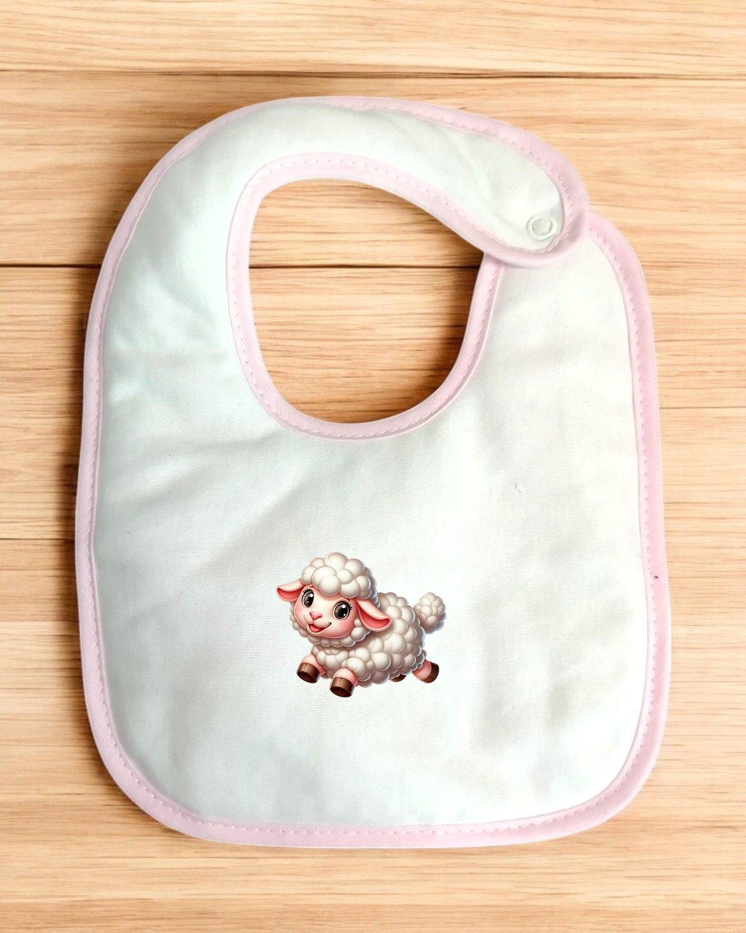 Babete impermeável Ovelhinha - 15 cores à escolha, Exclusivo Pirralhos