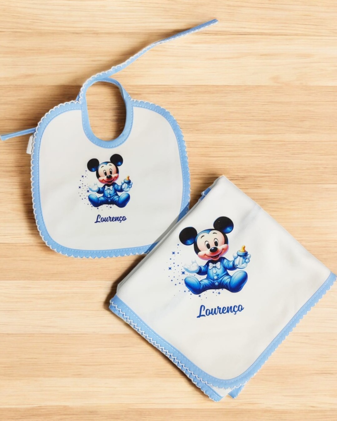 Fralda e Babete Mickey