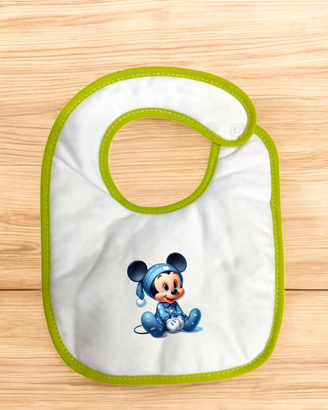 Babete impermeável Mickey Pijama - 15 cores à escolha, Exclusivo Pirralhos