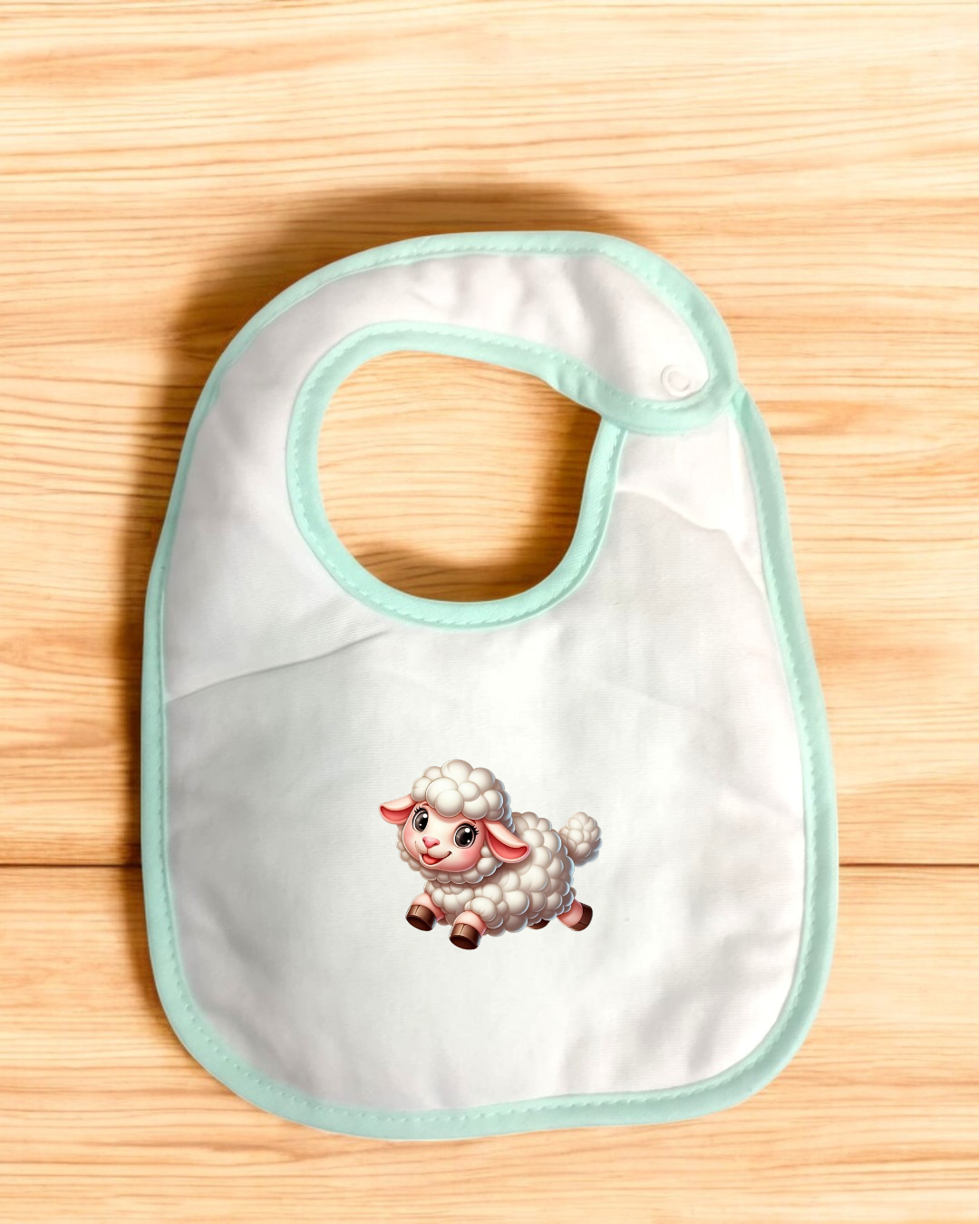 Babete impermeável Ovelhinha - 15 cores à escolha, Exclusivo Pirralhos