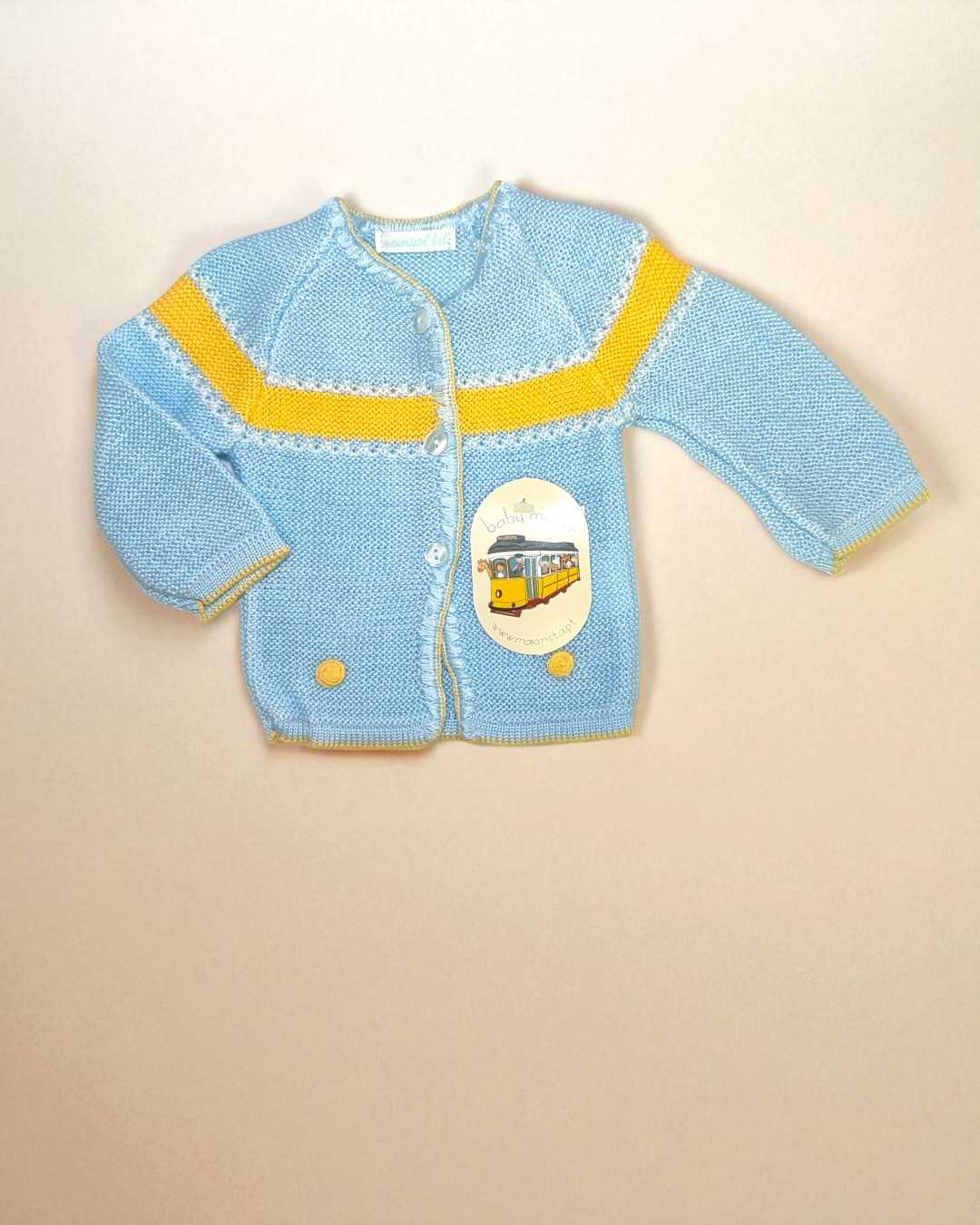 Casaco de Malha para recém nascido