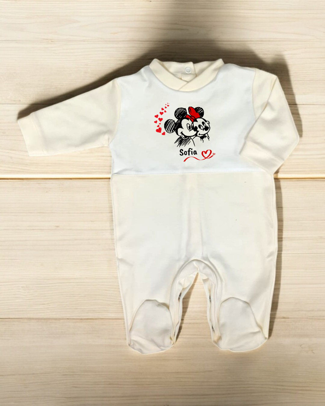 Babygrow Minnie e Mickey