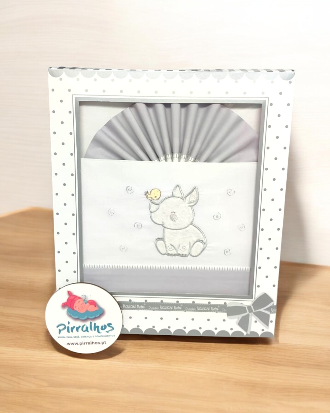 Lençóis de algodão Rinoceronte fofinho - Next to me / alcofa