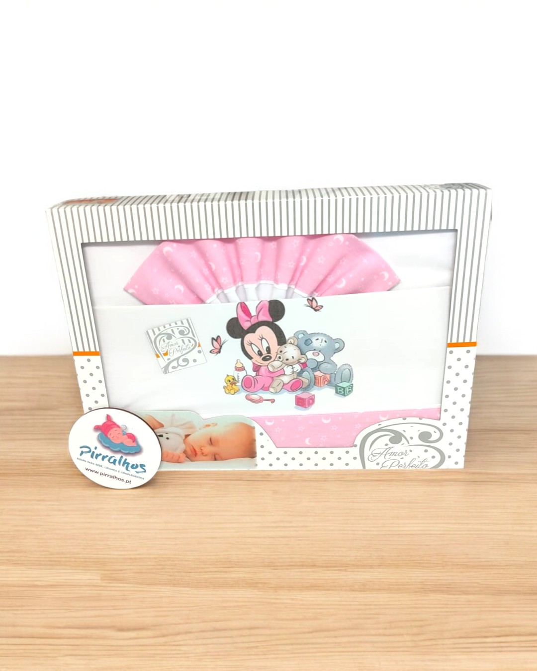 Lençóis de algodão Minnie Brinquedos  - Next to me / alcofa