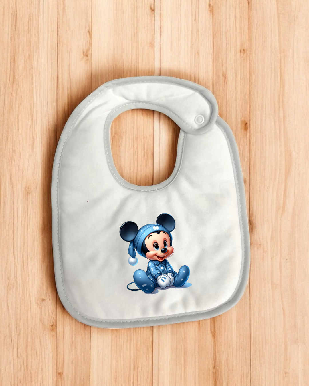 Babete impermeável Mickey Pijama - 15 cores à escolha, Exclusivo Pirralhos