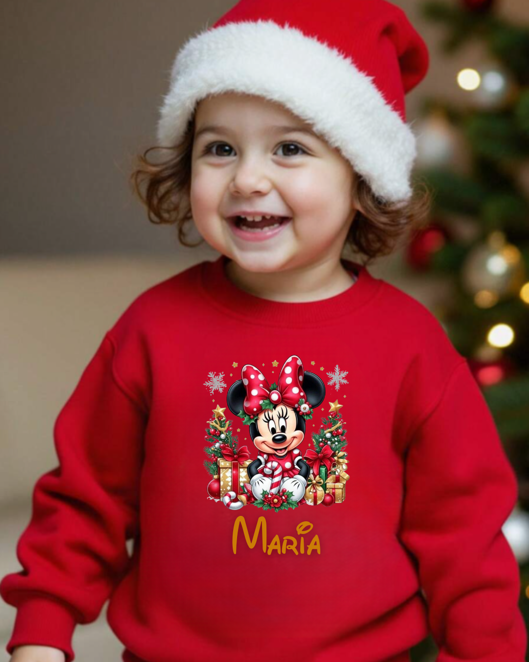 Sweatshirt cardada Minnie