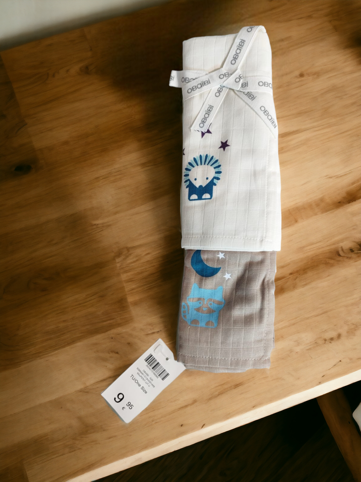 Pack de musselinas (fraldas) animais