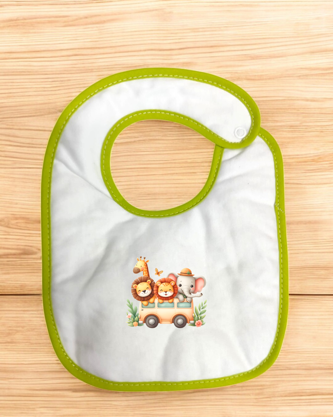 Babete impermeável Safari - 15 cores à escolha, Exclusivo Pirralhos