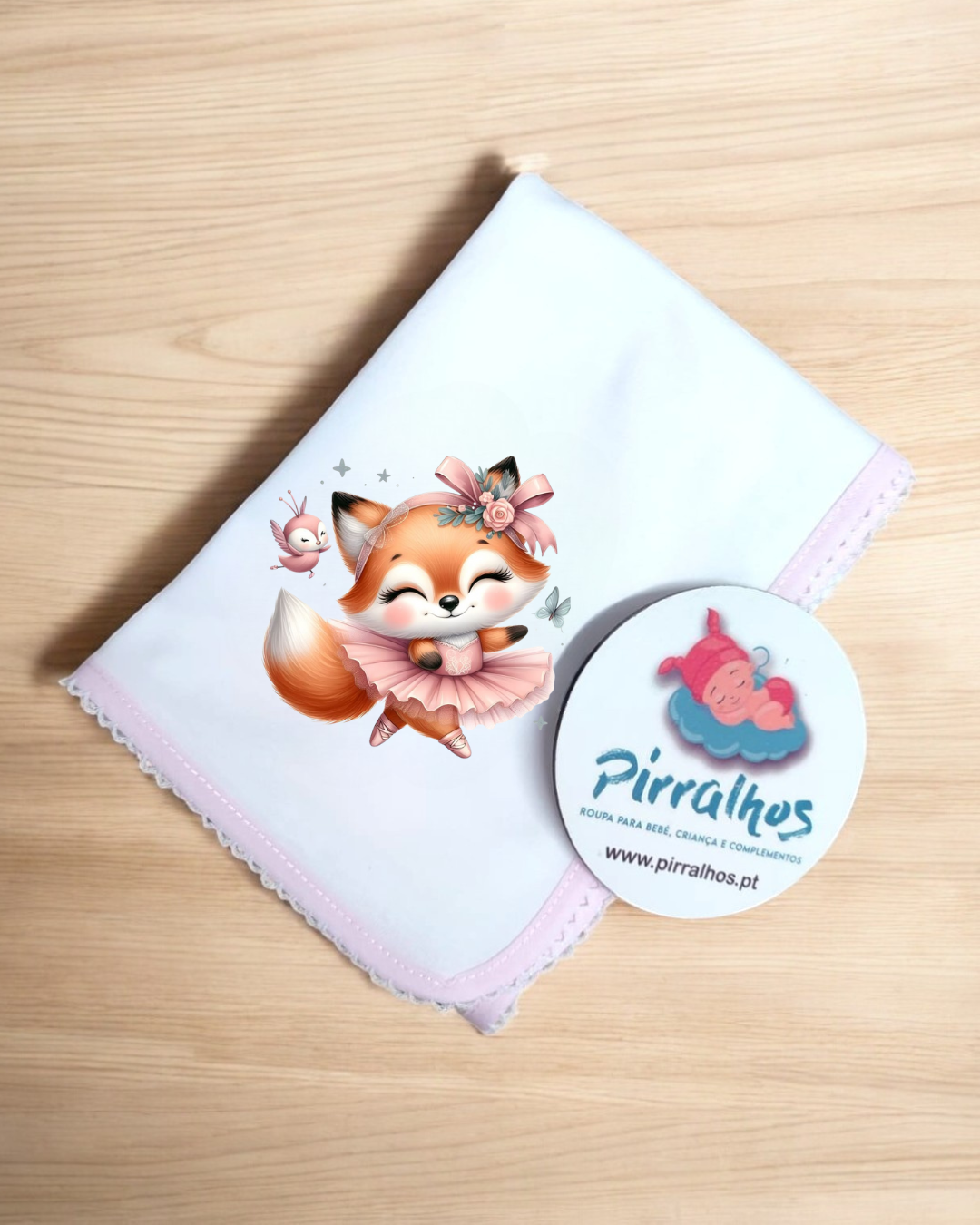 Fralda de algodão Esquila Bailarina - EXCLUSIVA PIRRALHOS - 14 cores à escolha