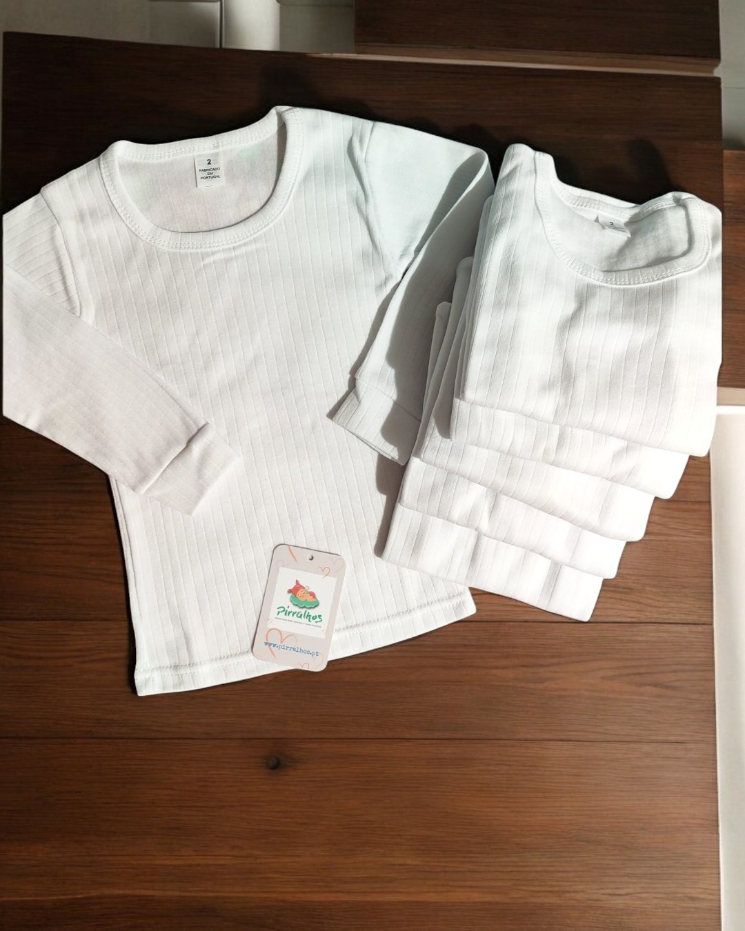 Camisola interior cardada