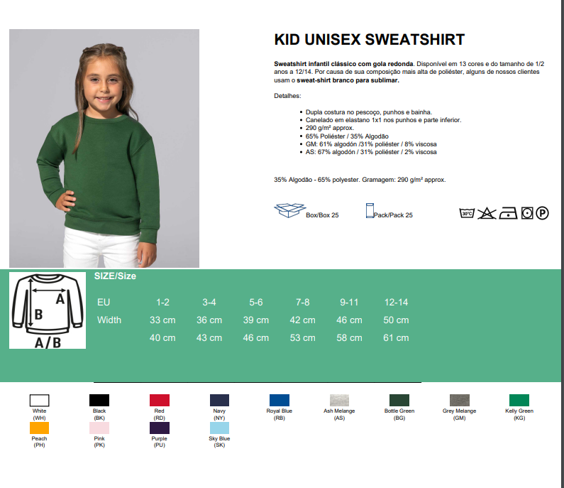 Sweatshirt cardada O meu Primeiro Natal - Mickey